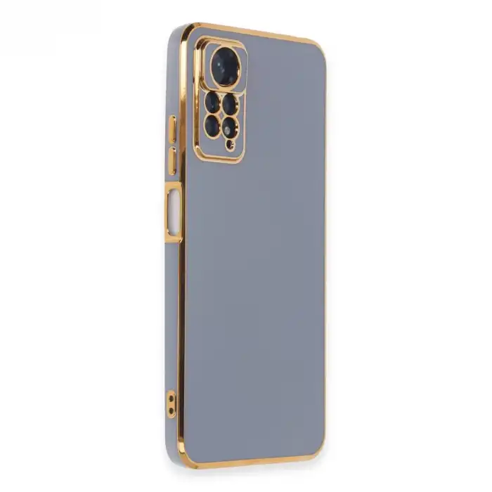 Xiaomi Redmi Note 12 Pro 4g Kılıf Volet Silikon - Mavi