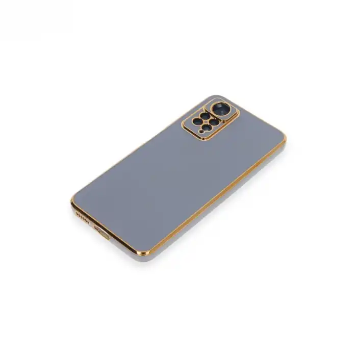 Xiaomi Redmi Note 12 Pro 4g Kılıf Volet Silikon - Mavi