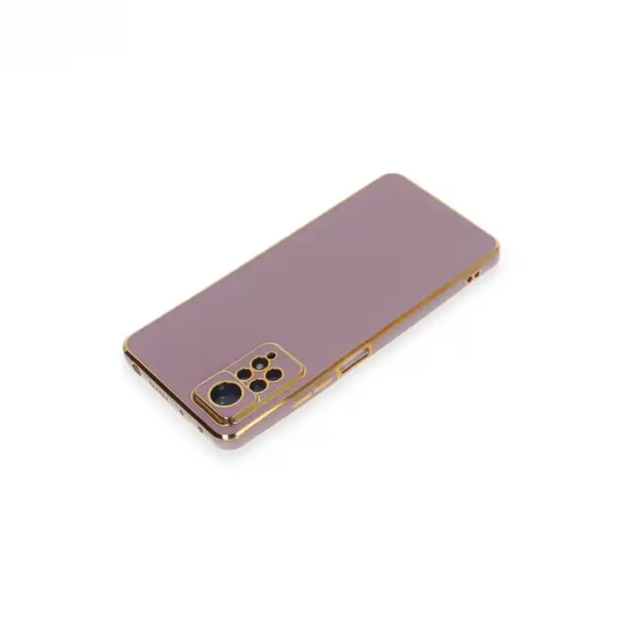 Xiaomi Redmi Note 12 Pro 4g Kılıf Volet Silikon - Mor