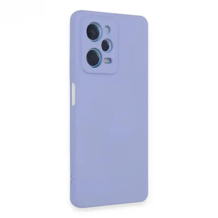Xiaomi Redmi Note 12 Pro 5g Kılıf Nano İçi Kadife Silikon - Lila