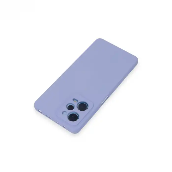 Xiaomi Redmi Note 12 Pro 5g Kılıf Nano İçi Kadife Silikon - Lila