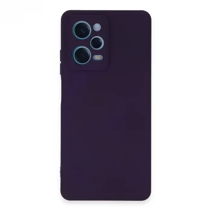 Xiaomi Redmi Note 12 Pro 5g Kılıf Nano İçi Kadife Silikon - Mor
