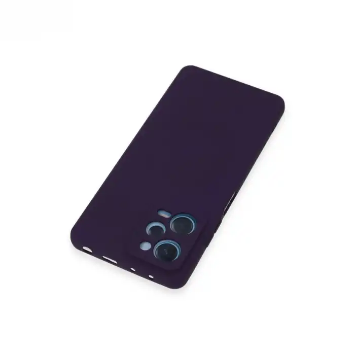 Xiaomi Redmi Note 12 Pro 5g Kılıf Nano İçi Kadife Silikon - Mor