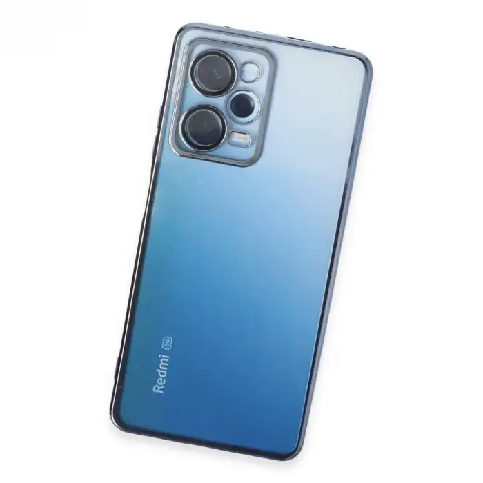 Xiaomi Redmi Note 12 Pro 5g Kılıf Razer Lensli Silikon - Açık Mavi