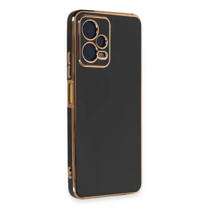 Xiaomi Redmi Note 12 Pro 5g Kılıf Volet Silikon - Siyah