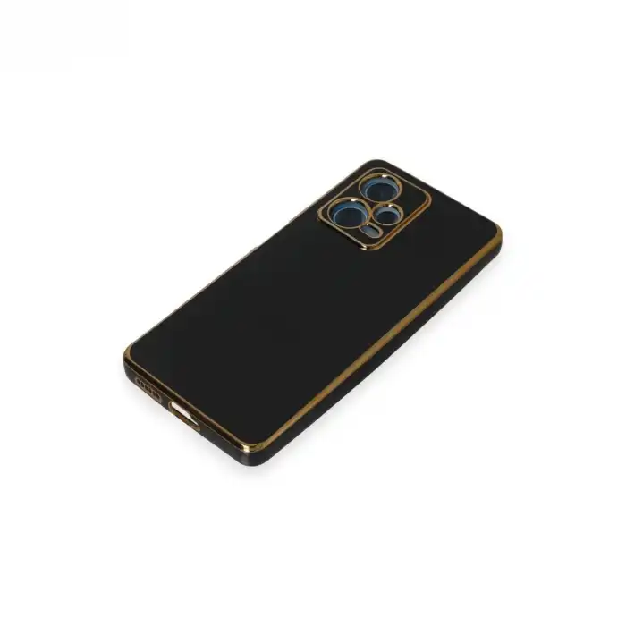 Xiaomi Redmi Note 12 Pro Plus Kılıf Volet Silikon - Siyah