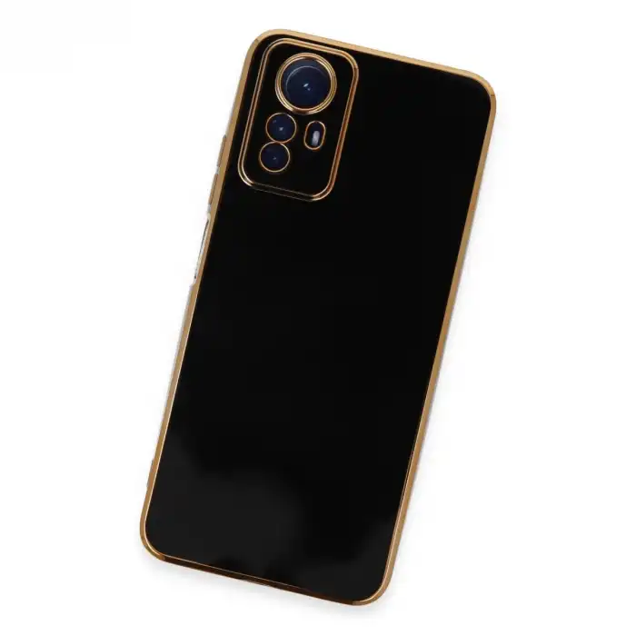 Xiaomi Redmi Note 12s Kılıf Volet Silikon - Siyah