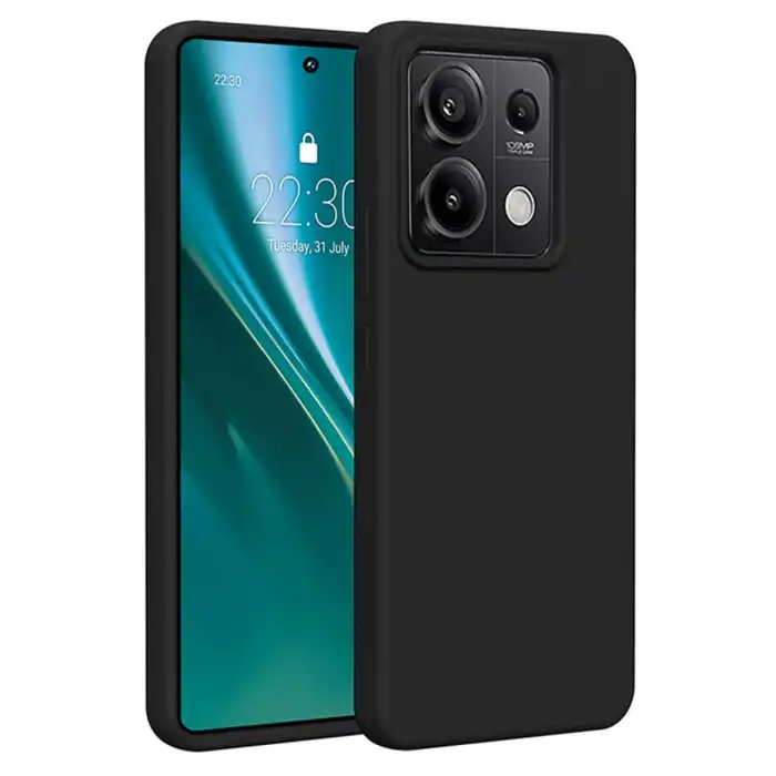Xiaomi Redmi Note 13 4g Kılıf First Silikon - Siyah