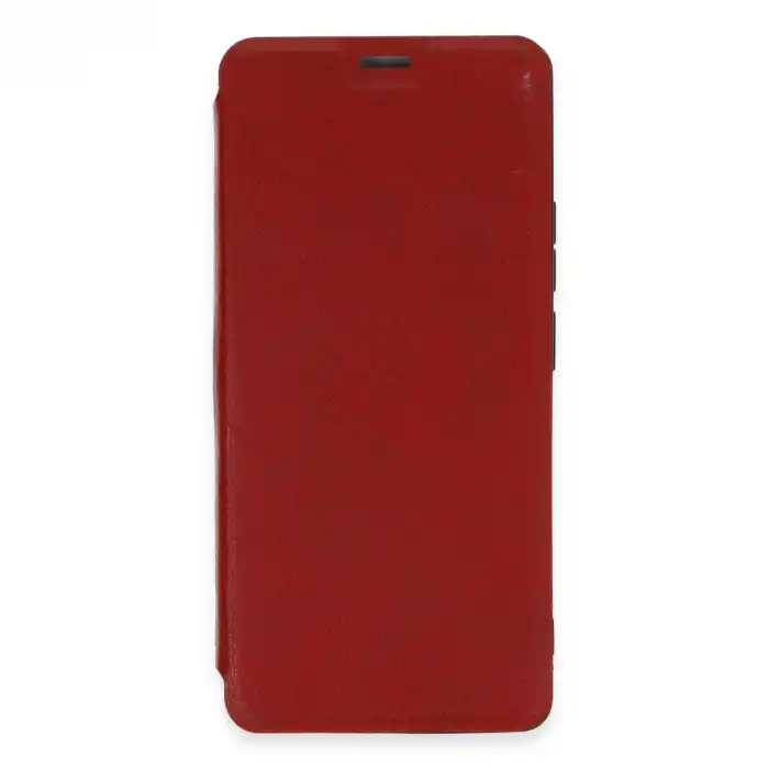 Xiaomi Redmi Note 13 4g Kılıf Flip Cover - Kırmızı