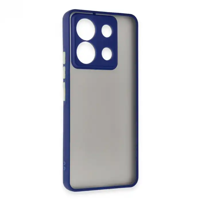 Xiaomi Redmi Note 13 5g Kılıf Montreal Silikon Kapak - Lacivert
