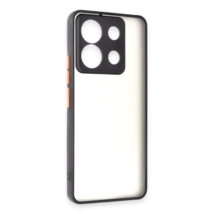 Xiaomi Redmi Note 13 5g Kılıf Montreal Silikon Kapak - Siyah