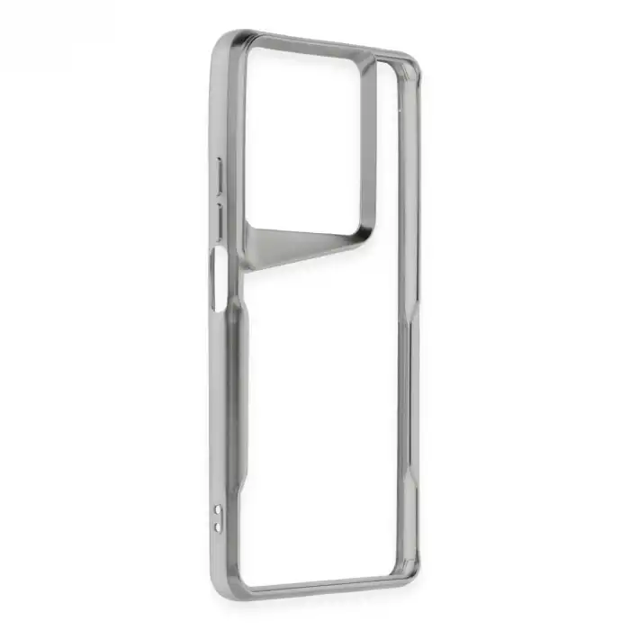 Xiaomi Redmi Note 13 Pro 4g Kılıf Boyi Silikon Kapak - Gümüş