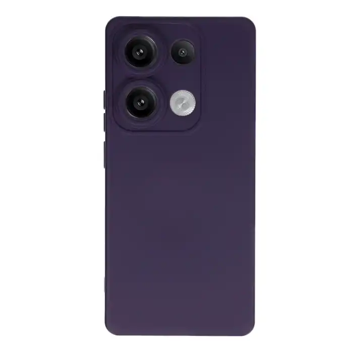 Xiaomi Redmi Note 13 Pro 4g Kılıf Nano İçi Kadife Silikon - Mor