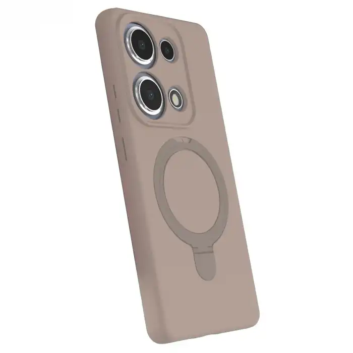 Xiaomi Redmi Note 13 Pro 4g Regal Magsafe Standlı Kapak - Çöl Titanyum