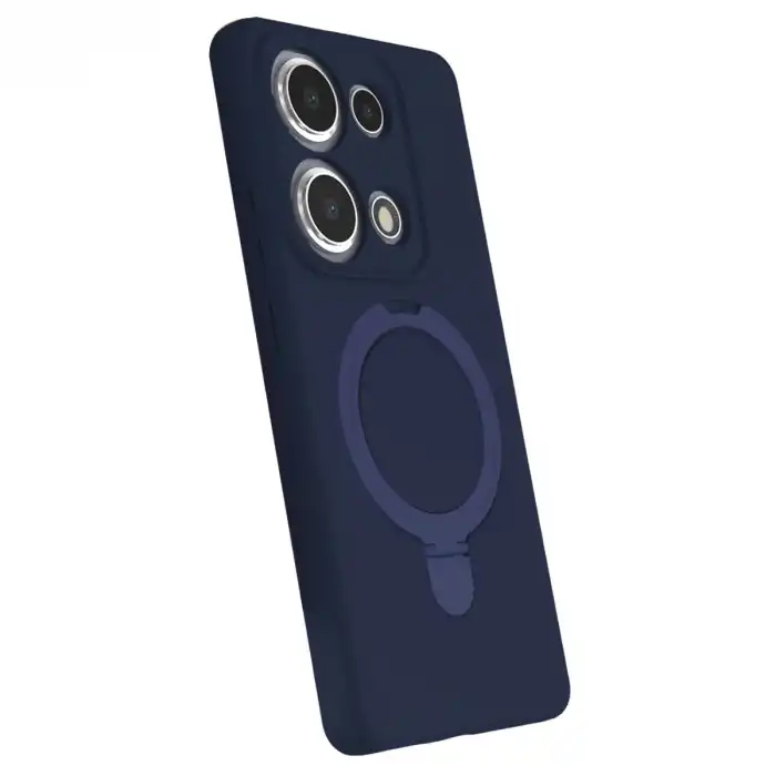 Xiaomi Redmi Note 13 Pro 4g Regal Magsafe Standlı Kapak - Lacivert