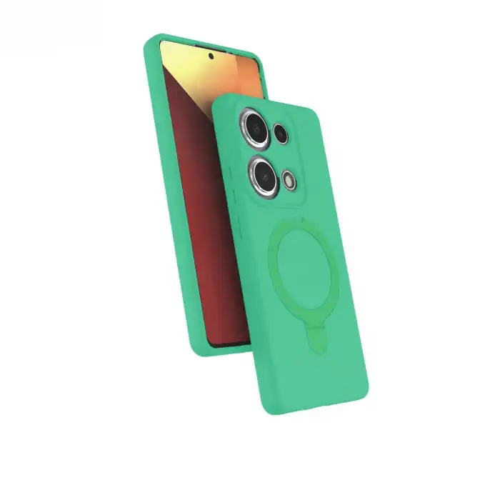 Xiaomi Redmi Note 13 Pro 4g Regal Magsafe Standlı Kapak - Yeşil