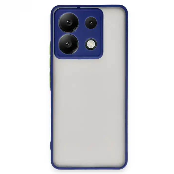Xiaomi Redmi Note 13 Pro 5g Kılıf Montreal Silikon Kapak - Lacivert