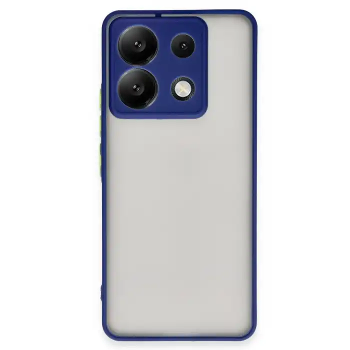 Xiaomi Redmi Note 13 Pro 5g Kılıf Montreal Silikon Kapak - Lacivert