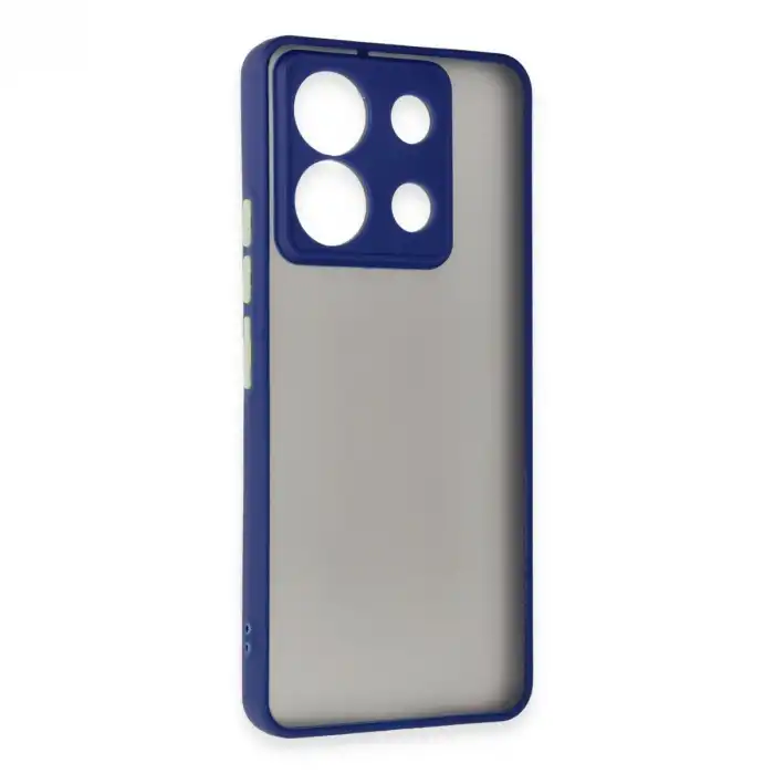 Xiaomi Redmi Note 13 Pro 5g Kılıf Montreal Silikon Kapak - Lacivert