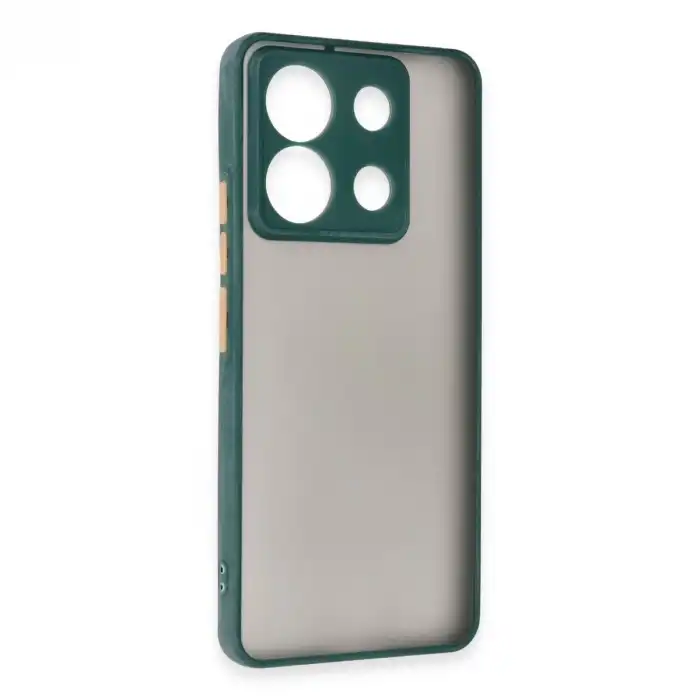 Xiaomi Redmi Note 13 Pro 5g Kılıf Montreal Silikon Kapak - Yeşil