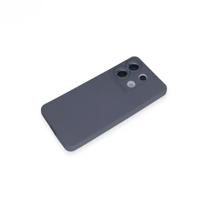 Xiaomi Redmi Note 13 Pro 5g Kılıf Nano İçi Kadife Silikon - Gri