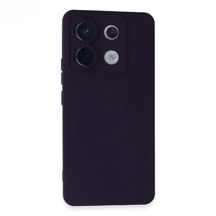 Xiaomi Redmi Note 13 Pro 5g Kılıf Nano İçi Kadife Silikon - Mor