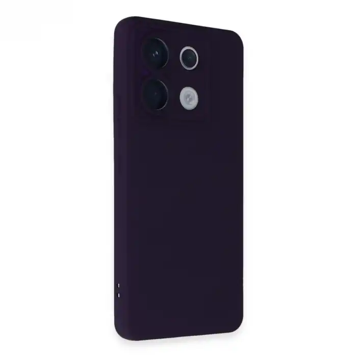Xiaomi Redmi Note 13 Pro 5g Kılıf Nano İçi Kadife Silikon - Mor