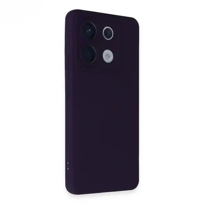 Xiaomi Redmi Note 13 Pro 5g Kılıf Nano İçi Kadife Silikon - Mor