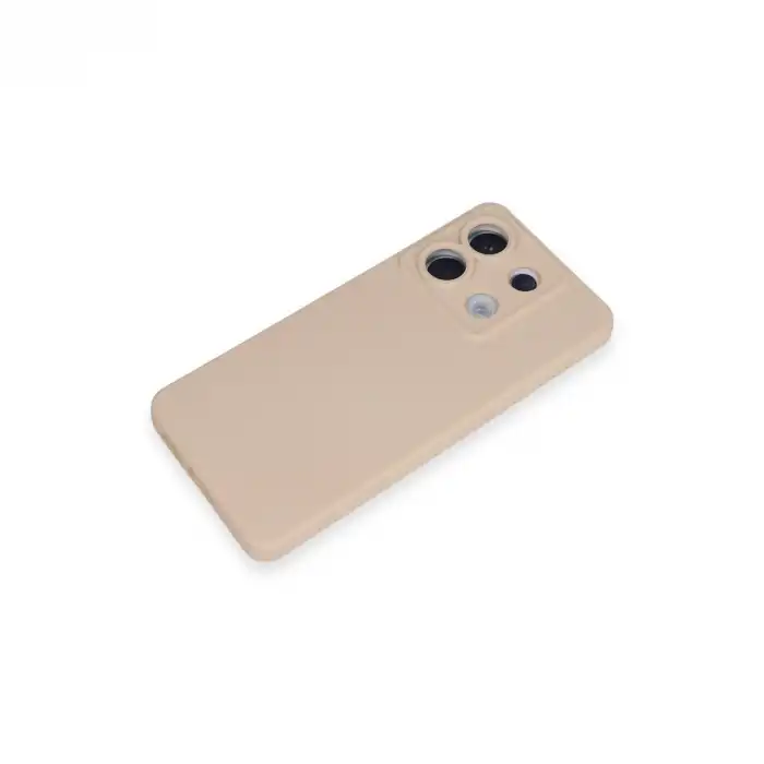 Xiaomi Redmi Note 13 Pro 5g Kılıf Nano İçi Kadife Silikon - Pudra