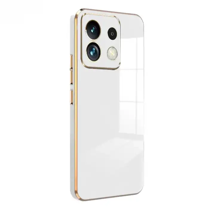 Xiaomi Redmi Note 13 Pro 5g Kılıf Volet Silikon - Beyaz