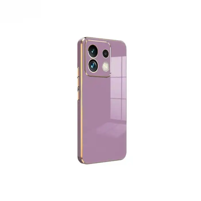 Xiaomi Redmi Note 13 Pro 5g Kılıf Volet Silikon - Mor