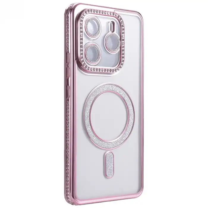 Xiaomi Redmi Note 14 4g Joke Simli Magneticsafe Kılıf - Pembe