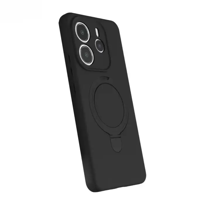 Xiaomi Redmi Note 14 4g Regal Magsafe Standlı Kapak - Siyah