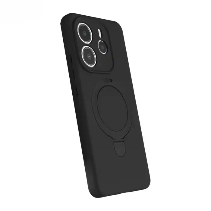 Xiaomi Redmi Note 14 4g Regal Magsafe Standlı Kapak - Siyah