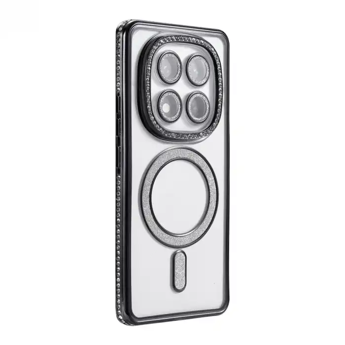 Xiaomi Redmi Note 14 Pro 4g Joke Simli Magneticsafe Kılıf - Siyah