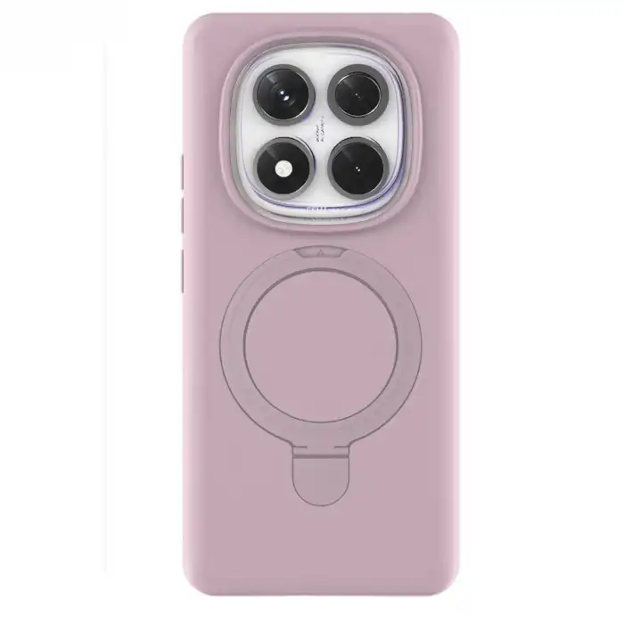 Xiaomi Redmi Note 14 Pro 4g Regal Magsafe Standlı Kapak - Açık Pembe
