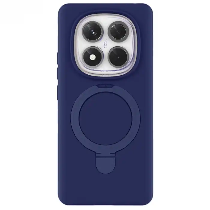 Xiaomi Redmi Note 14 Pro 4g Regal Magsafe Standlı Kapak - Lacivert