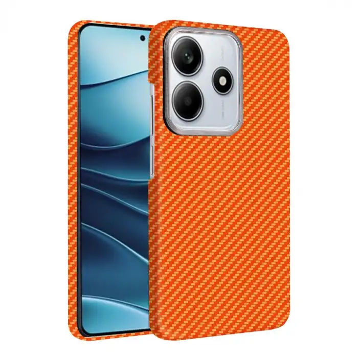 Xiaomi Redmi Note 14 Pro 4g Vega Magsafe Kapak - Turuncu