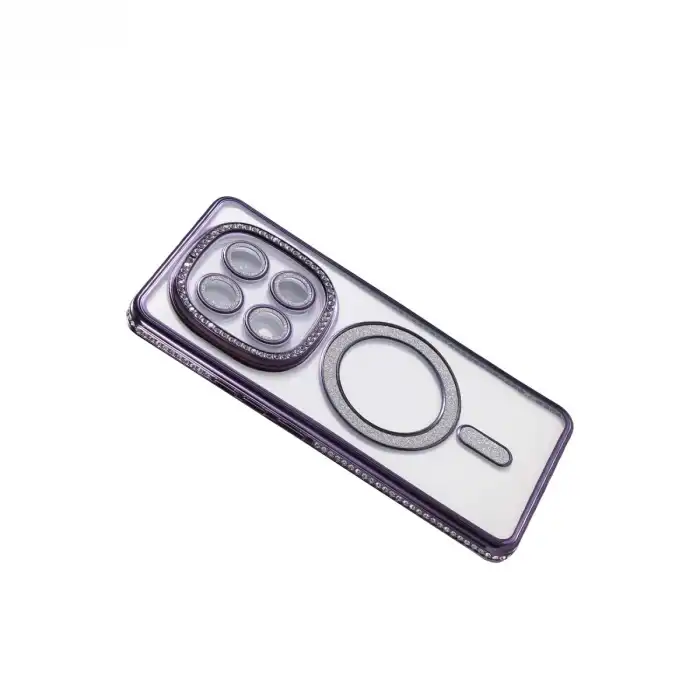 Xiaomi Redmi Note 14 Pro 5g Joke Simli Magneticsafe Kılıf - Derin Mor