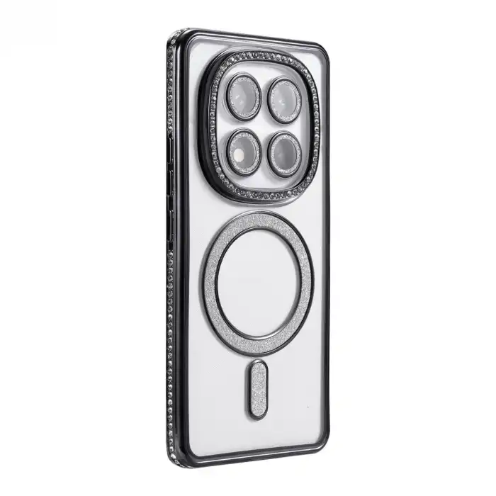 Xiaomi Redmi Note 14 Pro 5g Joke Simli Magneticsafe Kılıf - Siyah