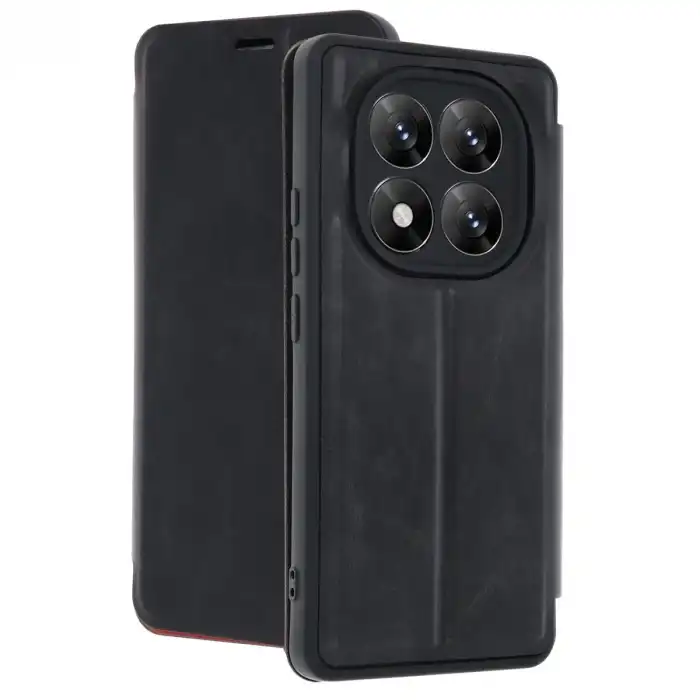 Xiaomi Redmi Note 14 Pro 5g Kılıf Flip Cover - Siyah