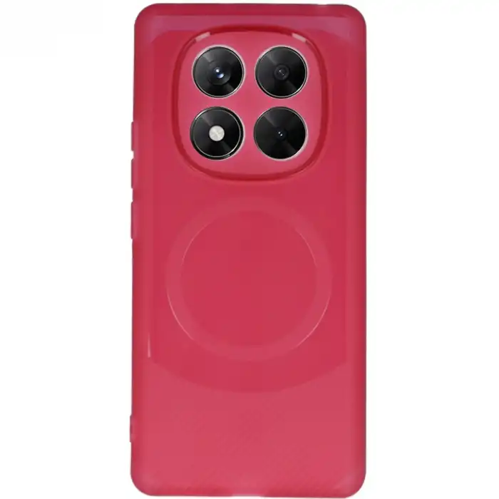 Xiaomi Redmi Note 14 Pro 5g Kılıf Maya Karbon Kapak - Bordo