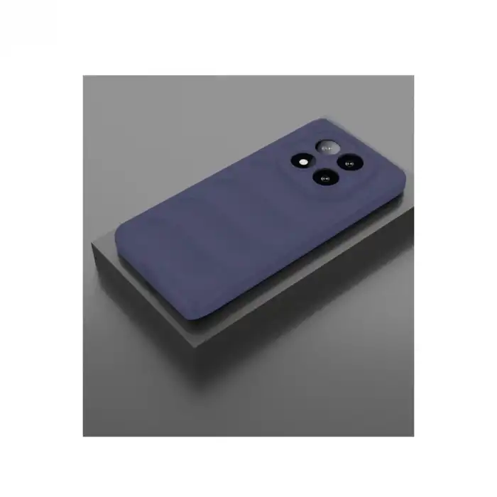 Xiaomi Redmi Note 14 Pro 5g Kılıf Optimum Silikon - Lacivert