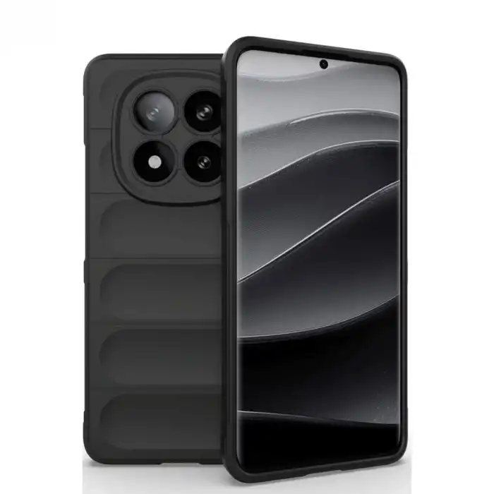 Xiaomi Redmi Note 14 Pro 5g Kılıf Optimum Silikon - Siyah
