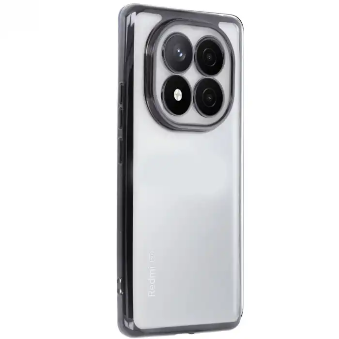 Xiaomi Redmi Note 14 Pro 5g Kılıf Razer Lensli Silikon - Siyah