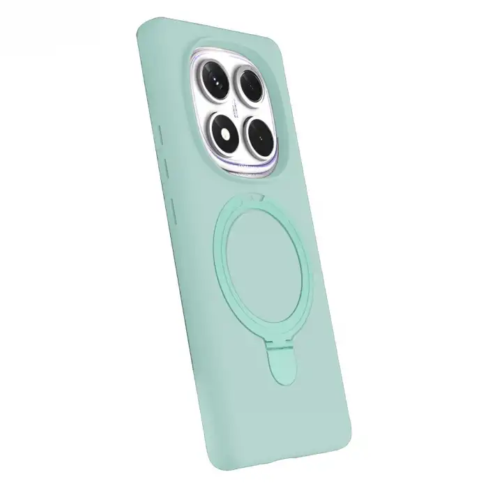 Xiaomi Redmi Note 14 Pro 5g Regal Magsafe Standlı Kapak - Su Yeşili