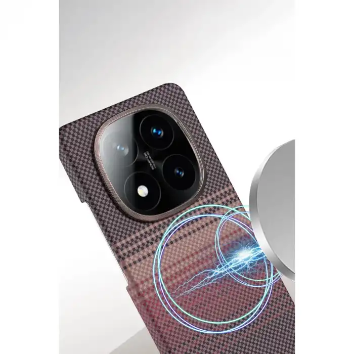 Xiaomi Redmi Note 14 Pro 5g Vega Magsafe Kapak - Mavi