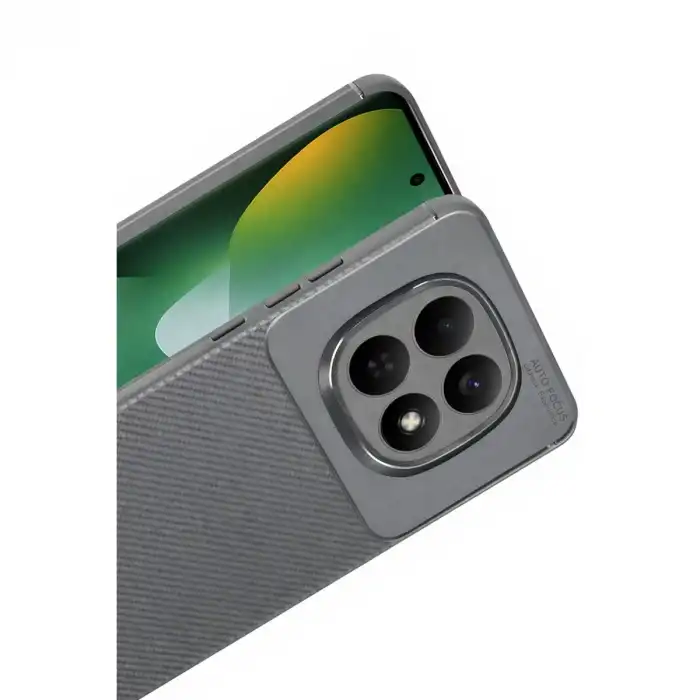 Xiaomi Redmi Note 15 4g Auto Focus Karbon Kapak - Gri