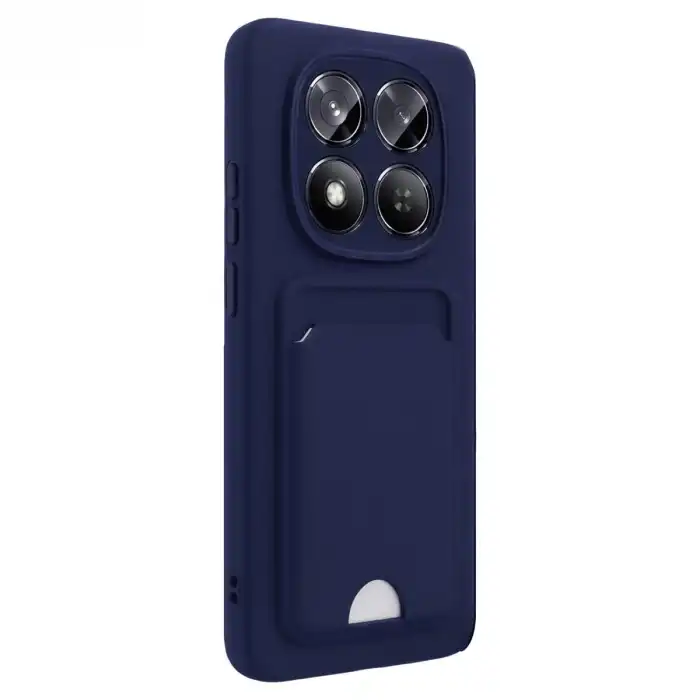 Xiaomi Redmi Note 15 4g Kelvin Kartvizitli Silikon - Lacivert