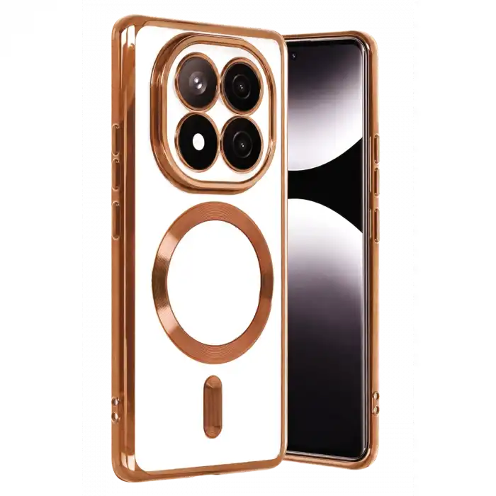 Xiaomi Redmi Note 15 4g Kross Magneticsafe Kapak - Turuncu